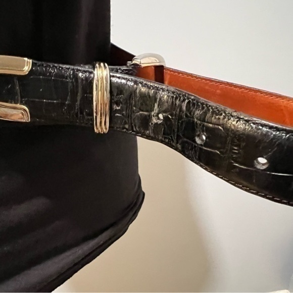 Arden leather company vintage leather belt size med/large✨✨✨T(21) - Picture 4 of 9